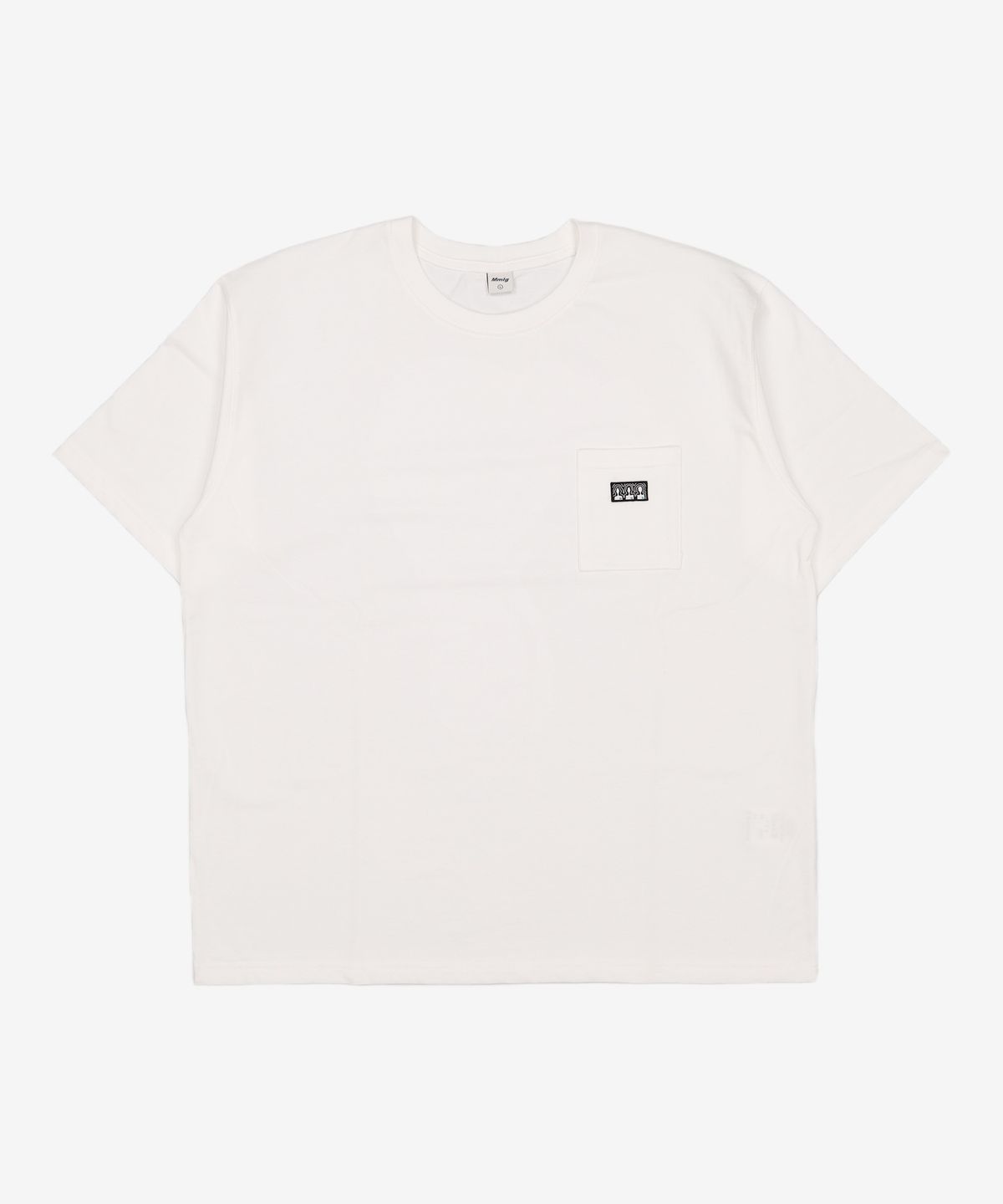 엠엠엘지(MMLG) [Mmlg] WE LOGO POCKET HF-T (EVERY WHITE) L