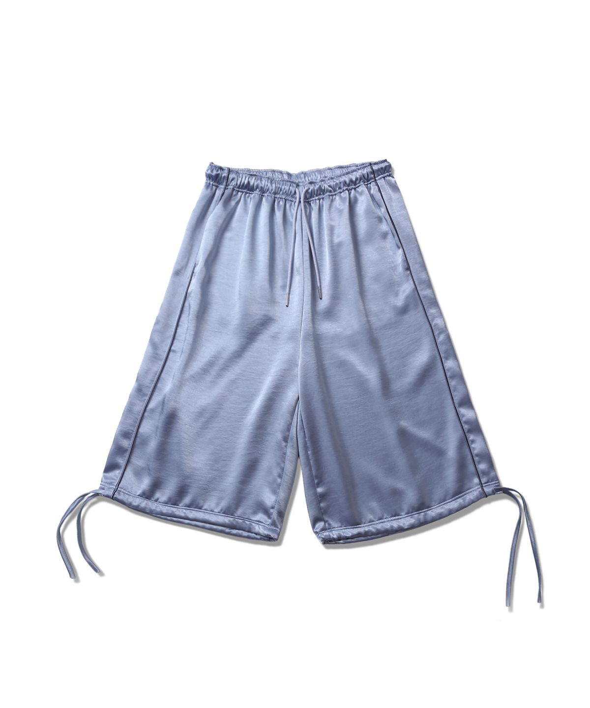 유네(YUNE) Twin Line Cropped Pants_[Sky Blue]