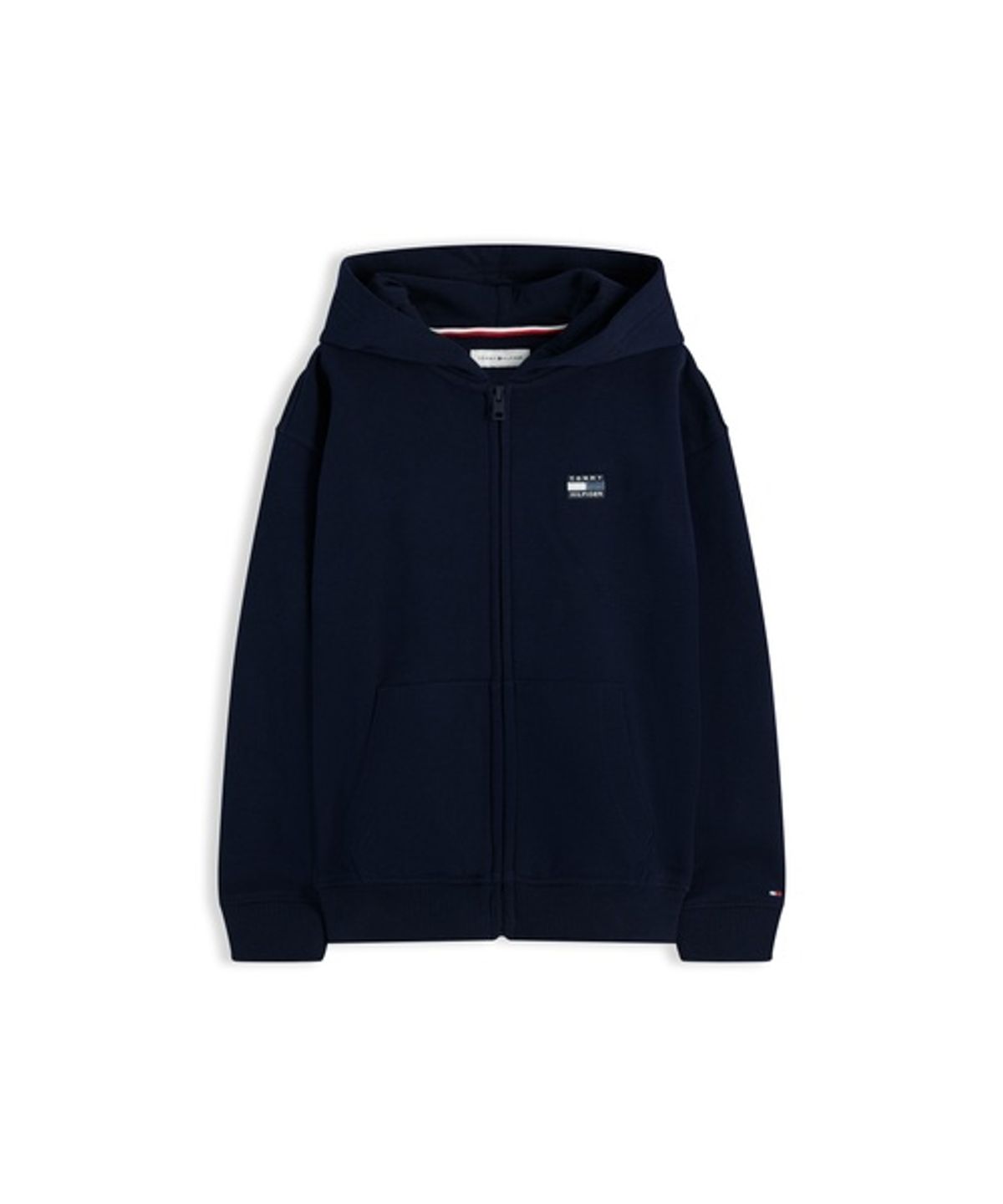 타미힐피거 키즈(TOMMY HILFIGER KIDS) 토널 플래그 후드 집업