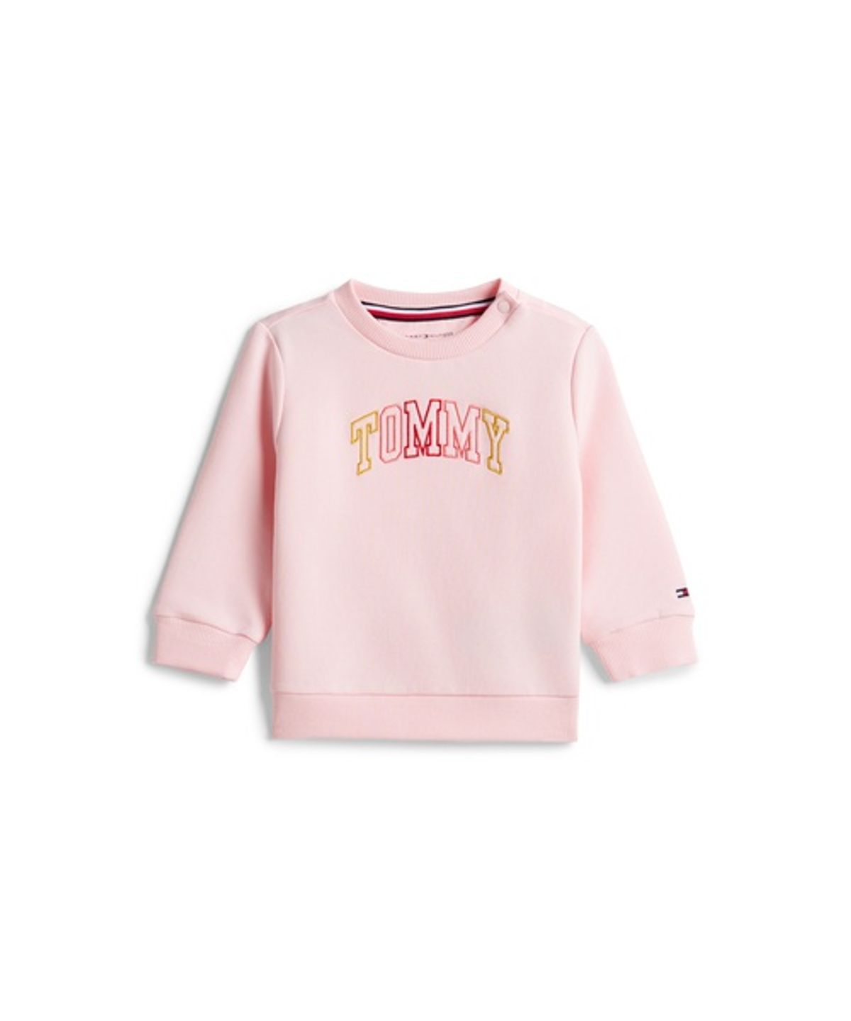 타미힐피거 키즈(TOMMY HILFIGER KIDS) [BABY] 로고 아웃라인 스웨트셔츠