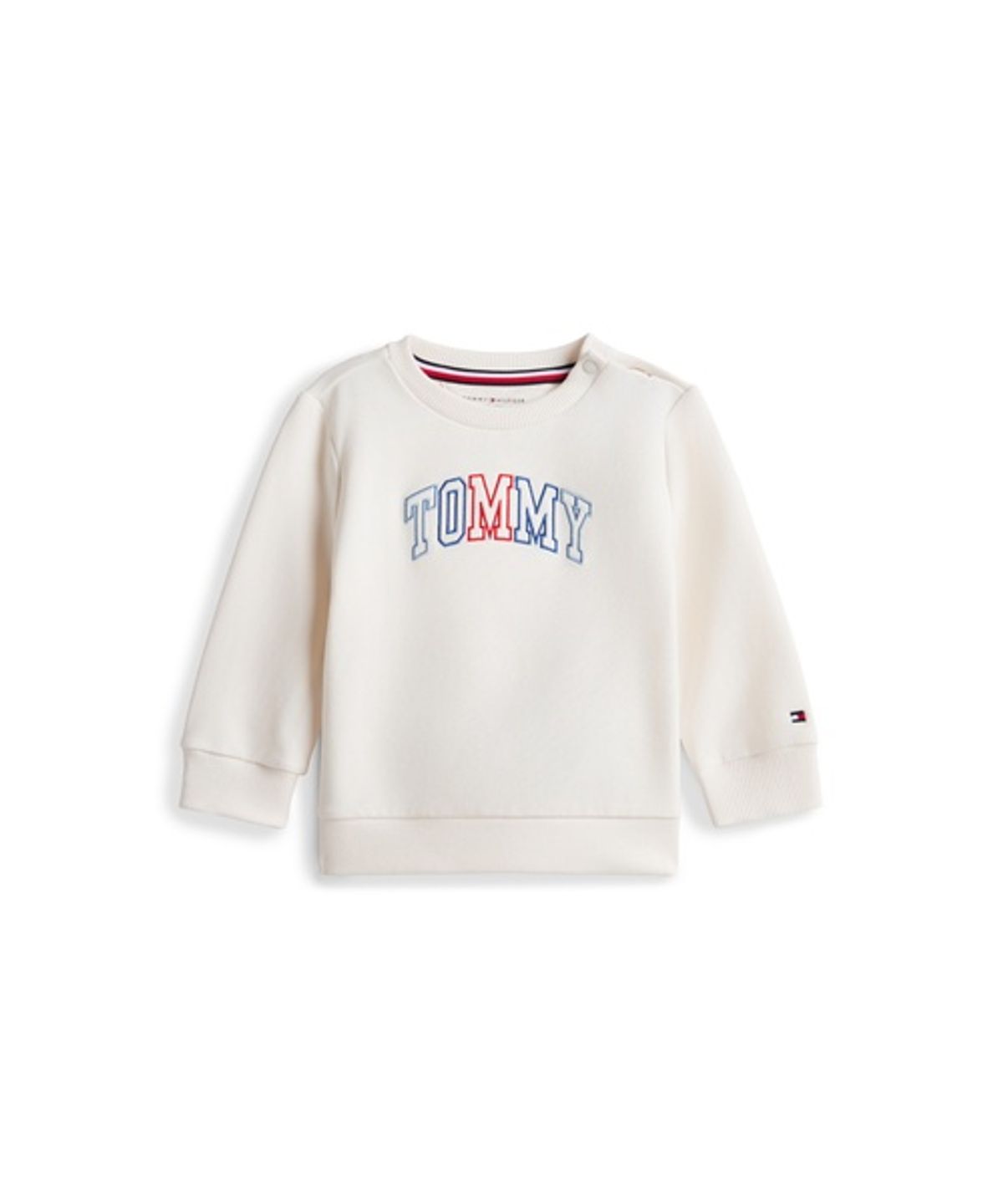 타미힐피거 키즈(TOMMY HILFIGER KIDS) [BABY] 로고 아웃라인 스웨트셔츠