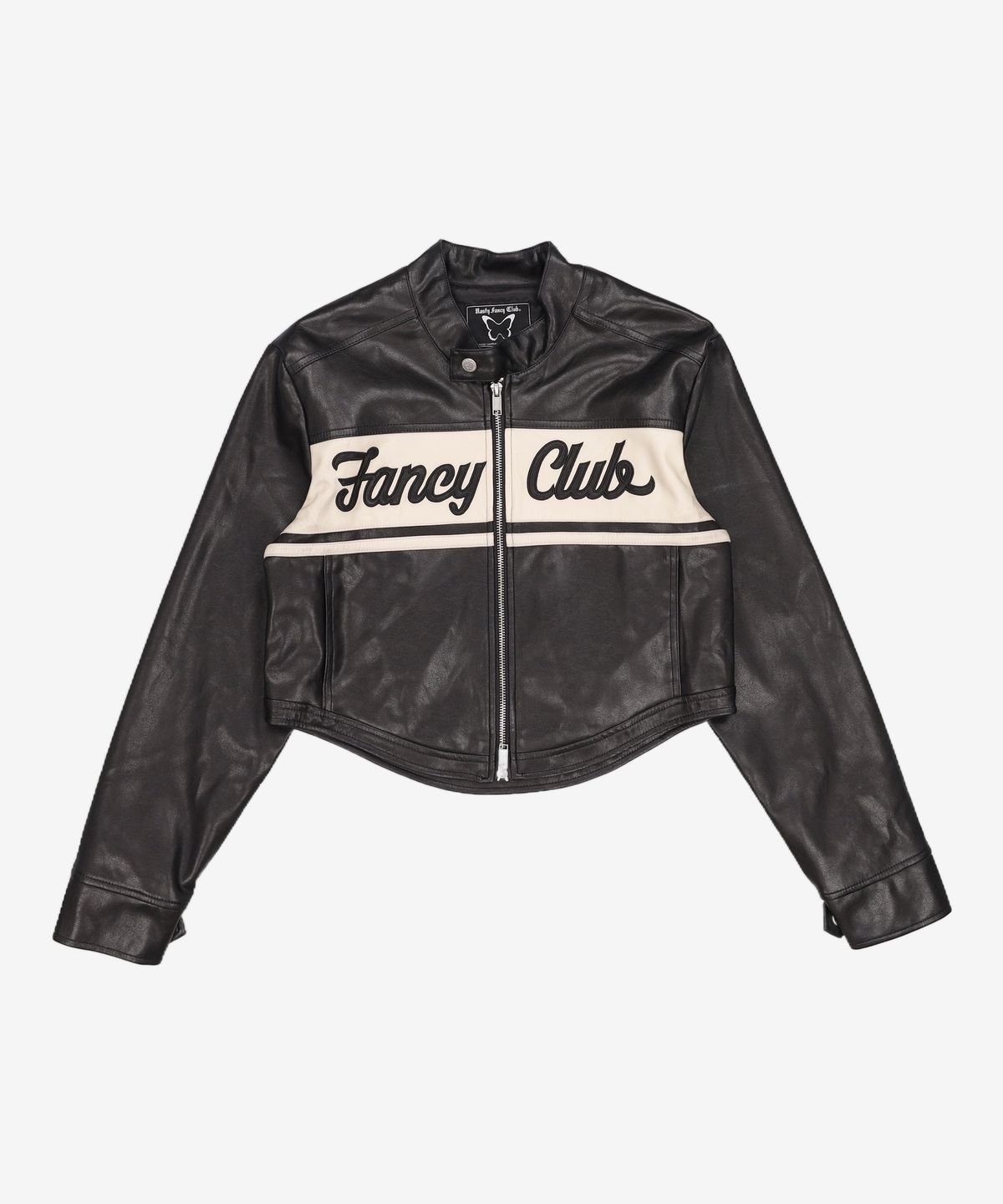 팬시클럽(FANCY CLUB) 레더/라이더스 재킷 XS