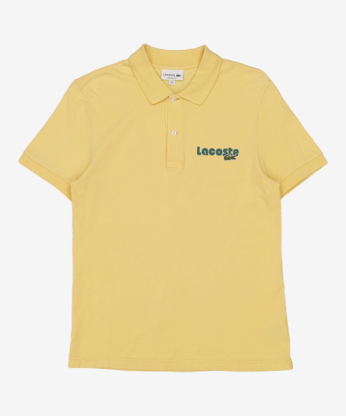 라코스테(LACOSTE) 남성 SUMMER PACK 스몰 레터링 폴로 [옐로우] 4
