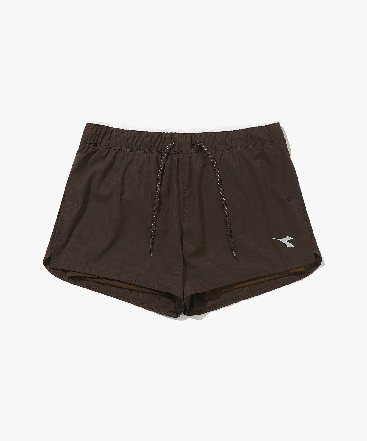 디아도라(diadora) 플루이드 러닝 쇼츠 우먼 BROWN