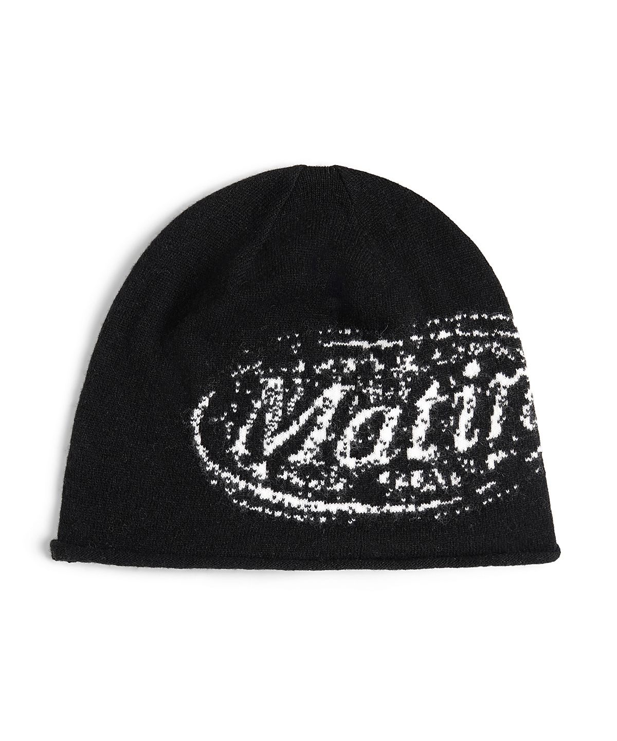 마뗑킴(MATIN KIM) MATIN STAMP BEANIE IN BLACK