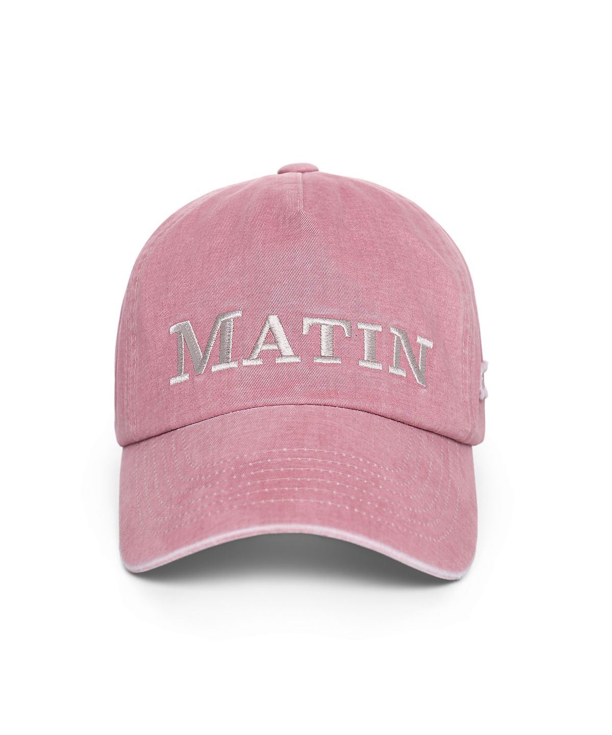 마뗑킴(MATIN KIM) MATIN FLAT CROWN BALL CAP IN PINK