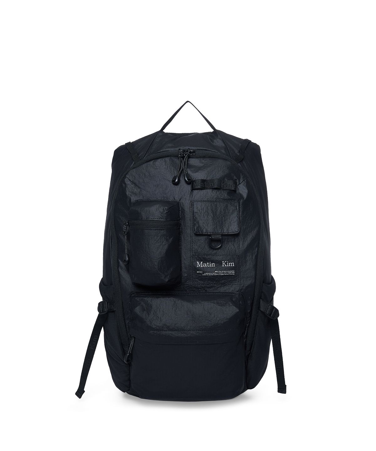 마뗑킴(MATIN KIM) MULTI-POCKET LITE BACKPACK IN BLACK