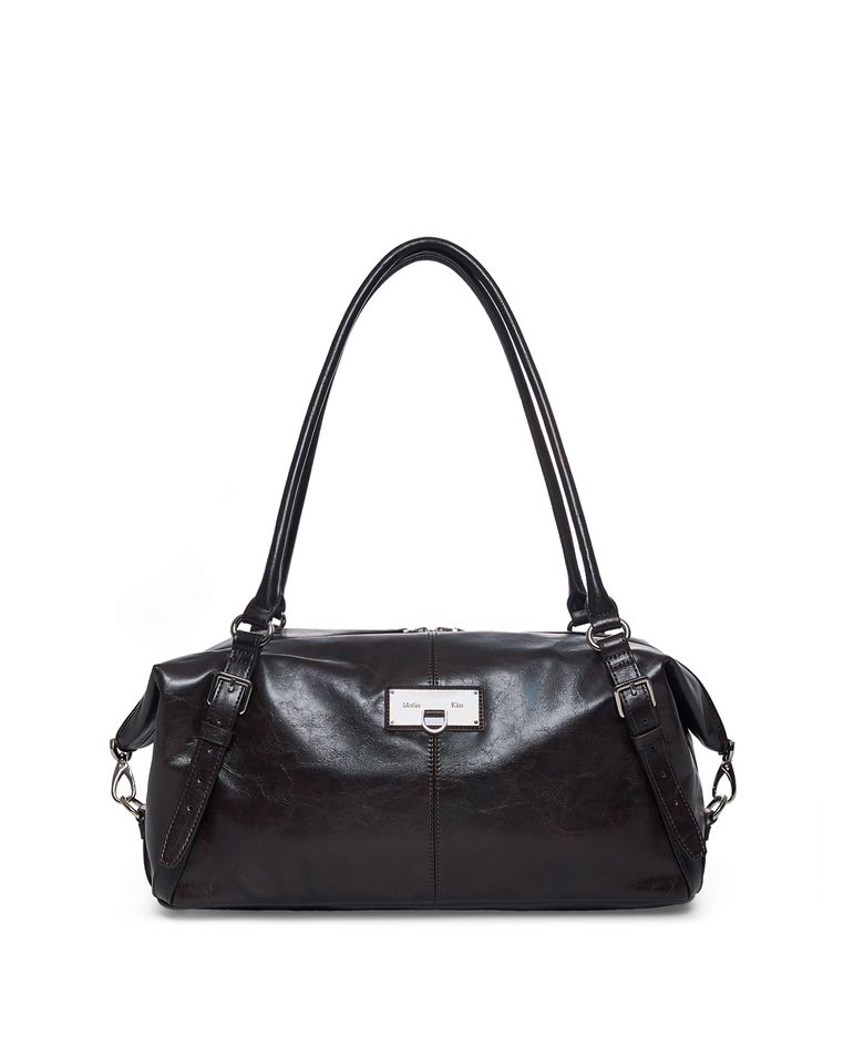 MATIN SOFT FORM BOWLING BAG IN DARK BROWN