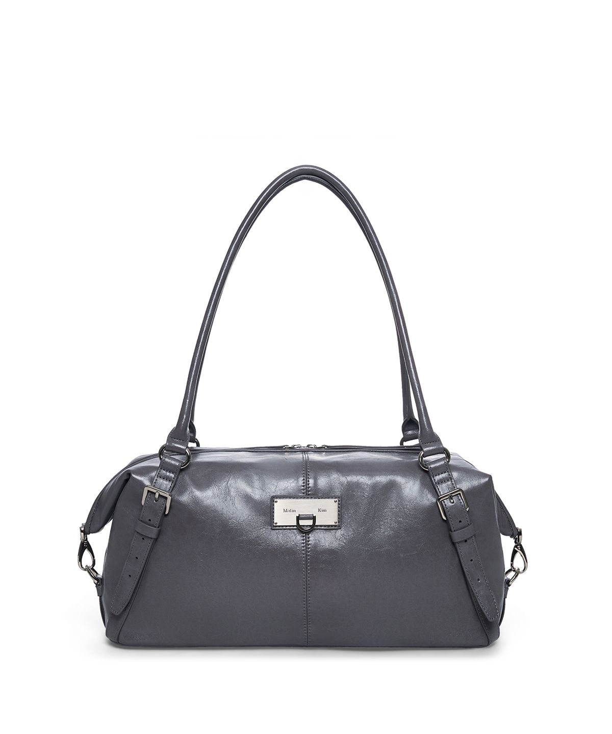 마뗑킴(MATIN KIM) MATIN SOFT FORM BOWLING BAG IN GREY