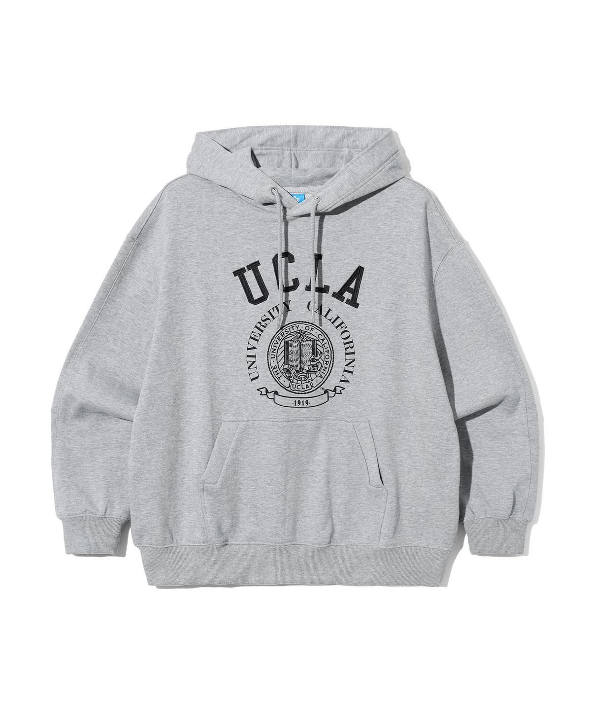 유씨엘에이(UCLA) 여성 UCLA 캠퍼스 시그니처 아치 로고 후드티[M-GREY](UCRLTK2)