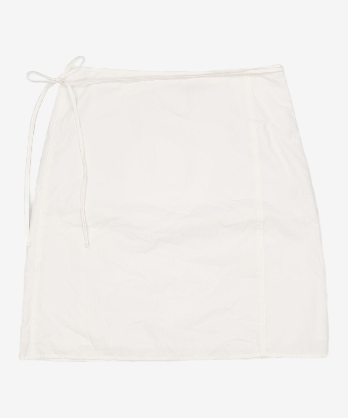 로우클래식(LOW CLASSIC) STRING MIDI SKIRT_OFF WHITE_LC242_SK03OW M
