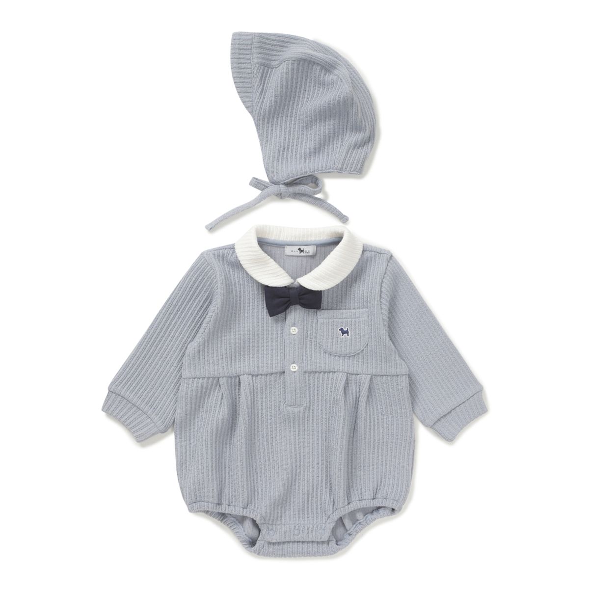 블루독 베이비(BLUEDOGBABY) 베이비 클래식 바디수트 (46A13-604-07)