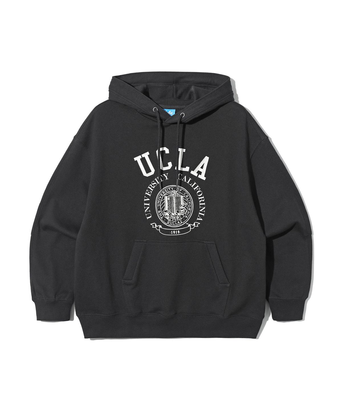 유씨엘에이(UCLA) 여성 UCLA 캠퍼스 시그니처 아치 로고 후드티[BLACK](UCRLTK2)