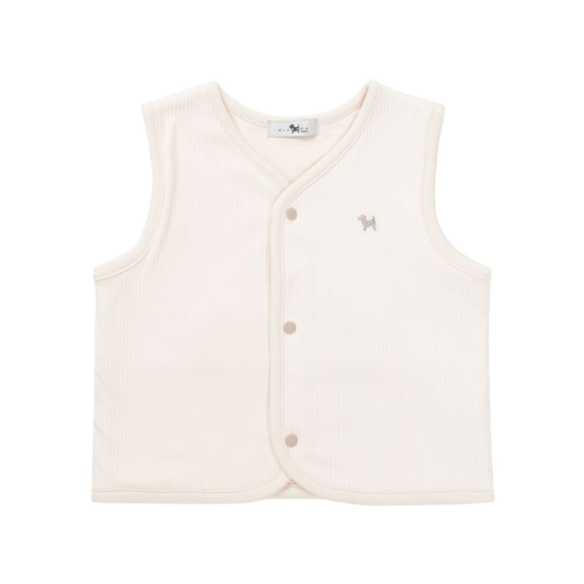 블루독 베이비(BLUEDOGBABY) 말랑포포캐릭터VEST (46A70-030-06)