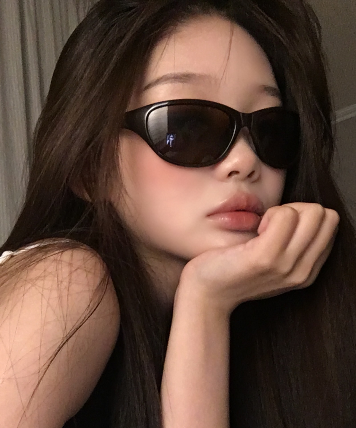 한글(HANGLE) 트라이 폴더블 선글라스 블랙