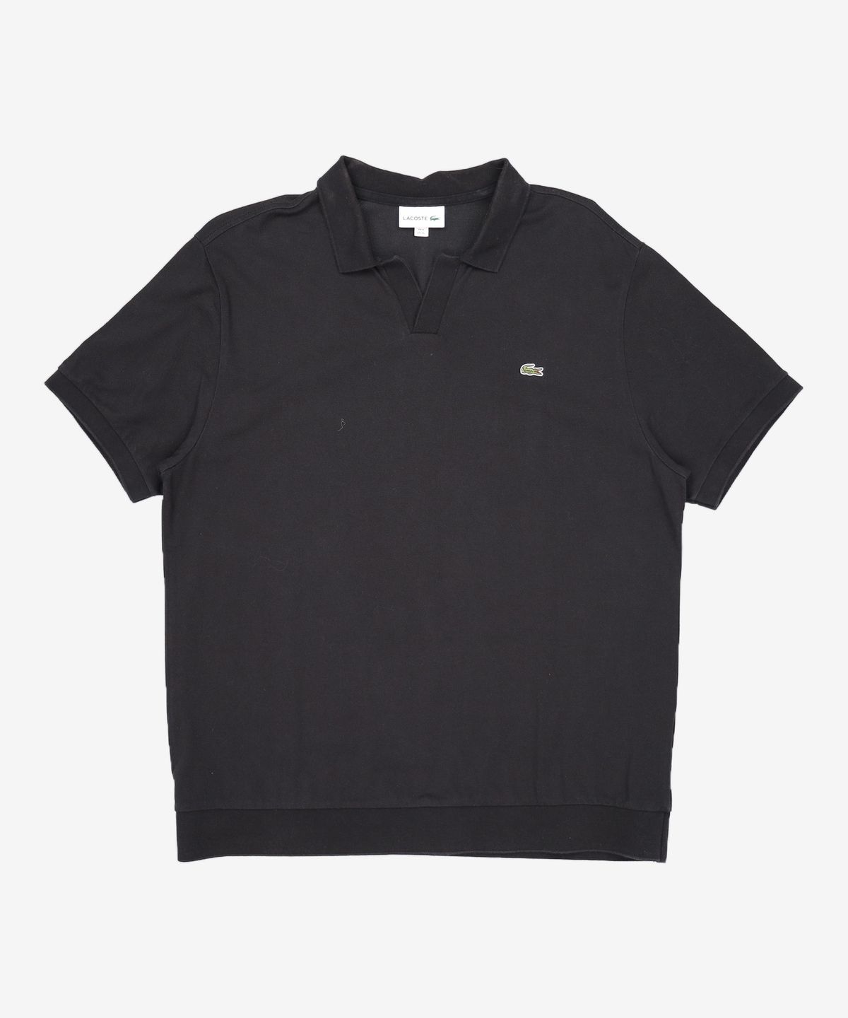 라코스테(LACOSTE) 남성 솔리드 오픈 카라 폴로 PH086E-52G 031 XL