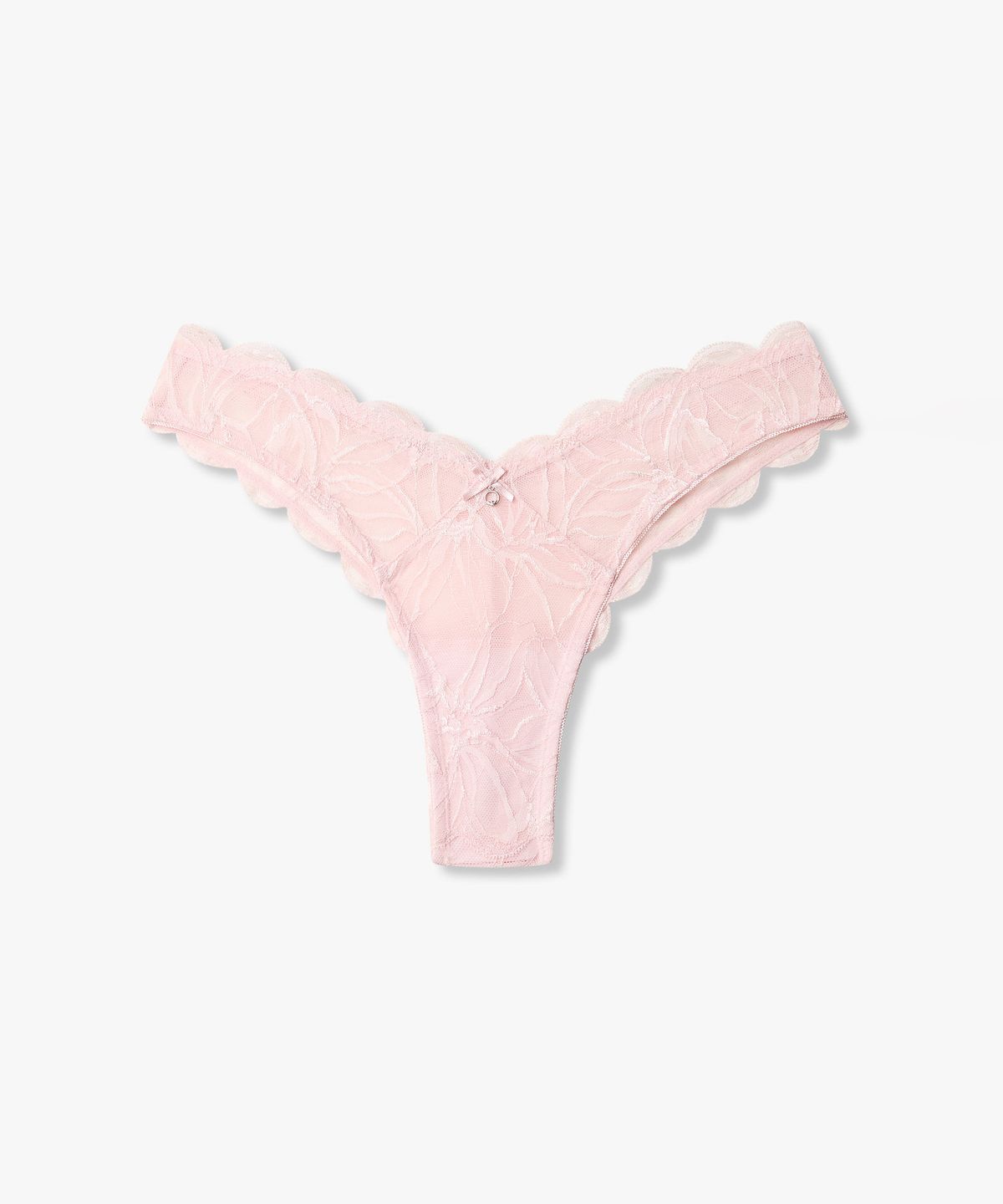 엠포리오 아르마니 언더웨어(EMPORIO ARMANI UNDERWEAR) 여성 플로럴 메쉬 브이컷 브라질리언 브리프_핑크 0826311516