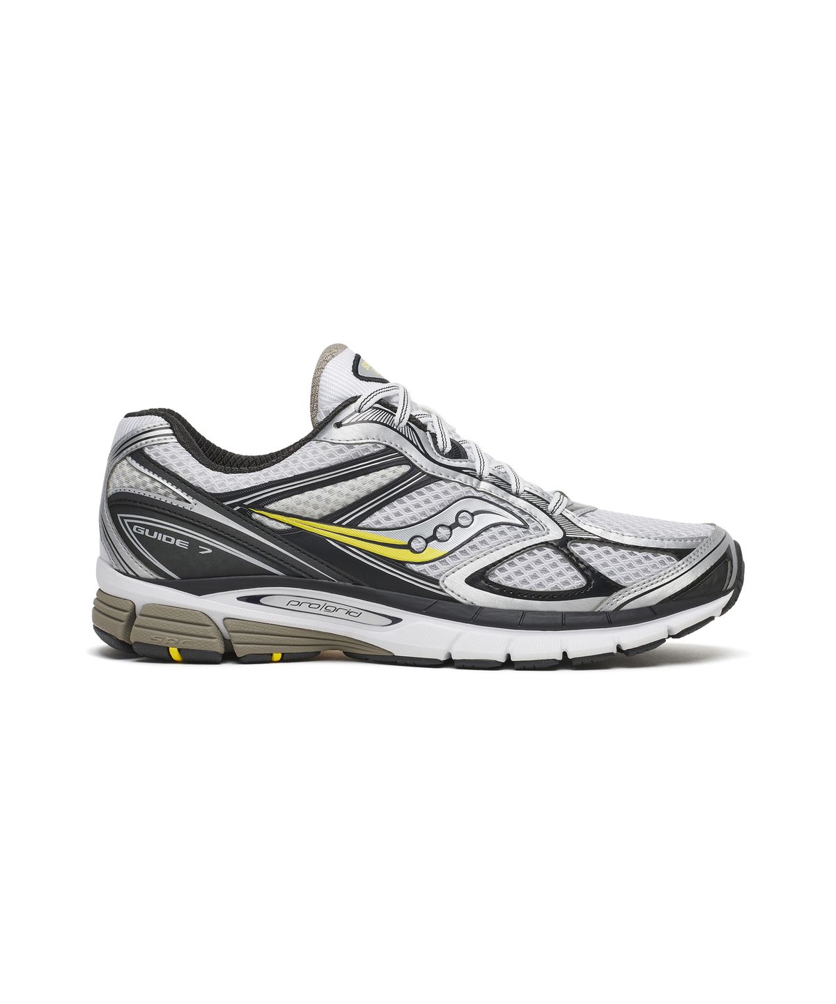 써코니(SAUCONY) (공용) 프로그리드 가이드 7 - 화이트:실버 / S101493-1010