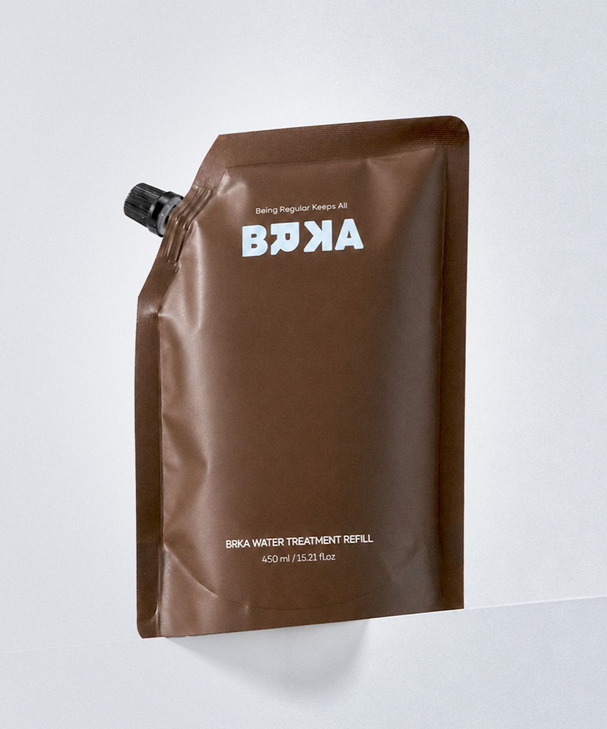브르카(BRKA) 워터 트리트먼트 리필팩 450ml 임산부 극손상 물미역 헤어팩