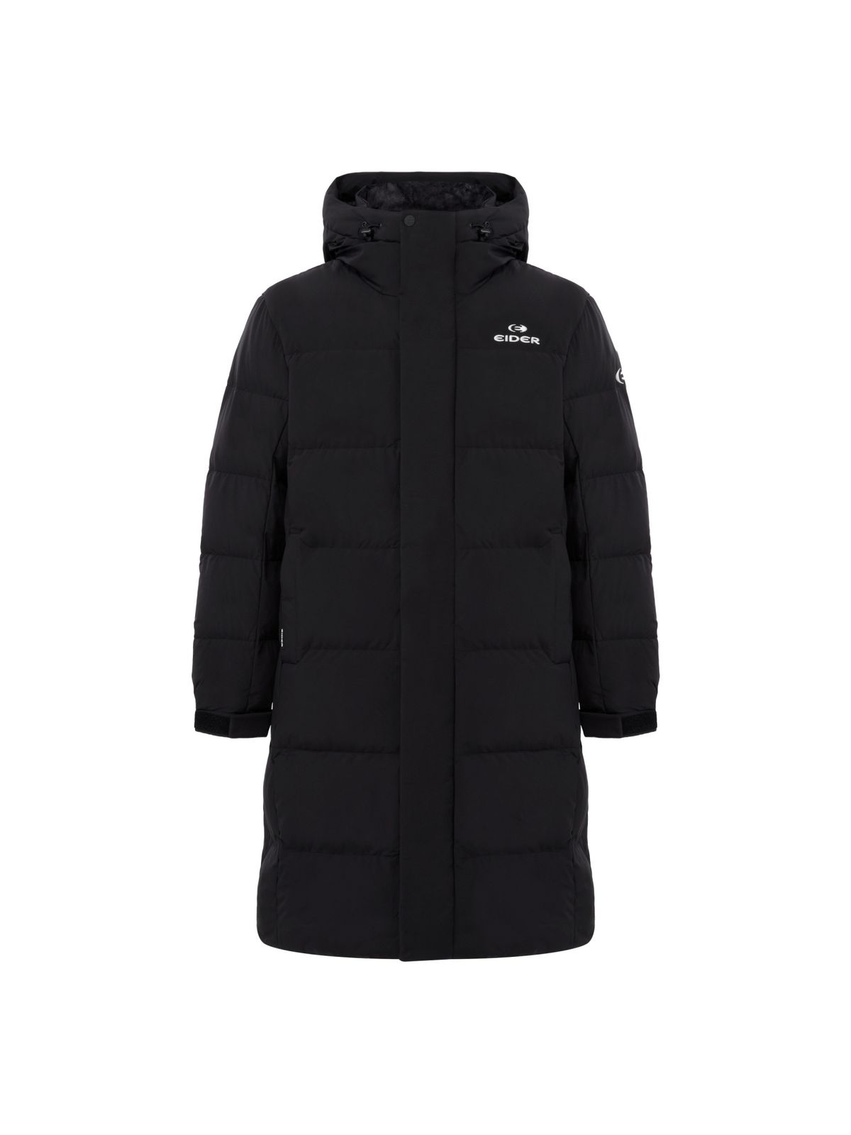 아이더(EIDER) POP UNI 벤치 다운 자켓_Black