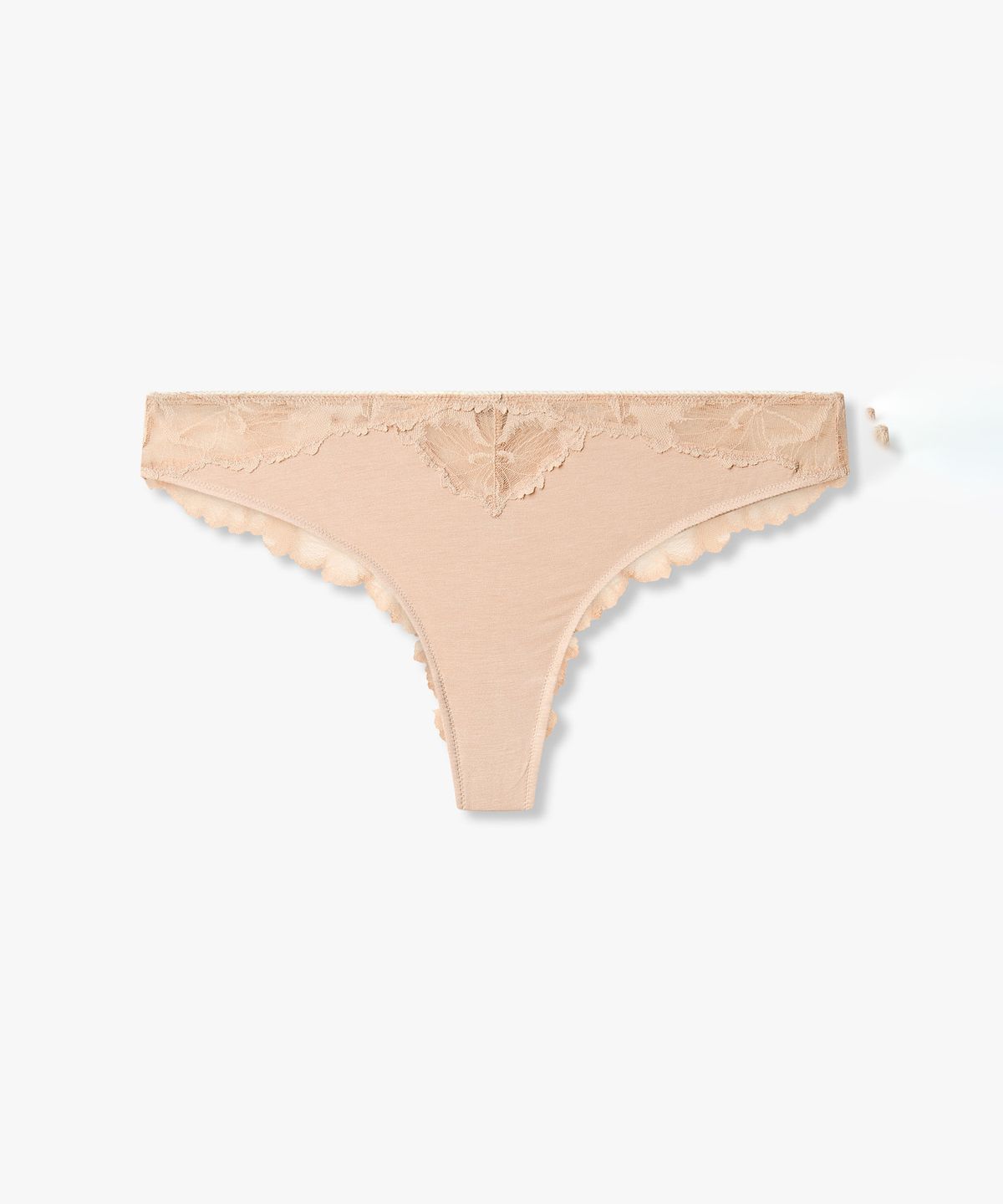 엠포리오 아르마니 언더웨어(EMPORIO ARMANI UNDERWEAR) 여성 플로럴 레이스 브리프_내추럴 0826311528
