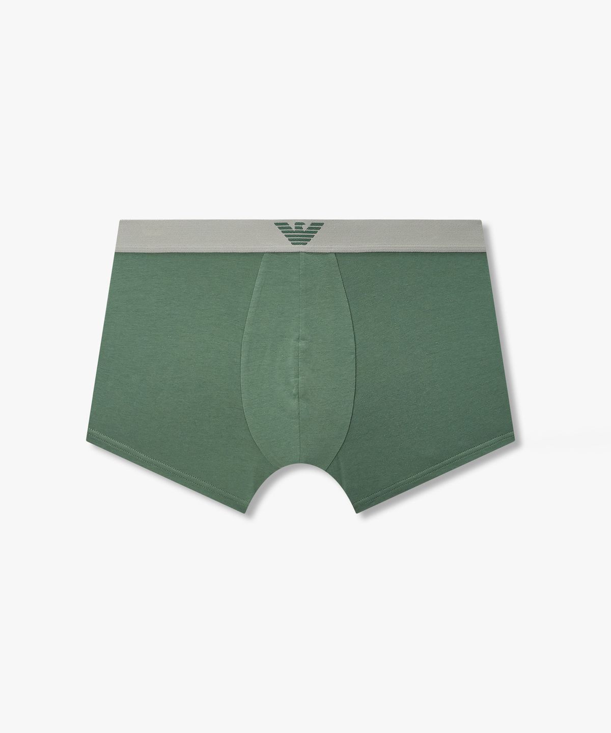 엠포리오 아르마니 언더웨어(EMPORIO ARMANI UNDERWEAR) 남성 센터 이글 로고 디테일 드로즈_그린 0816312003