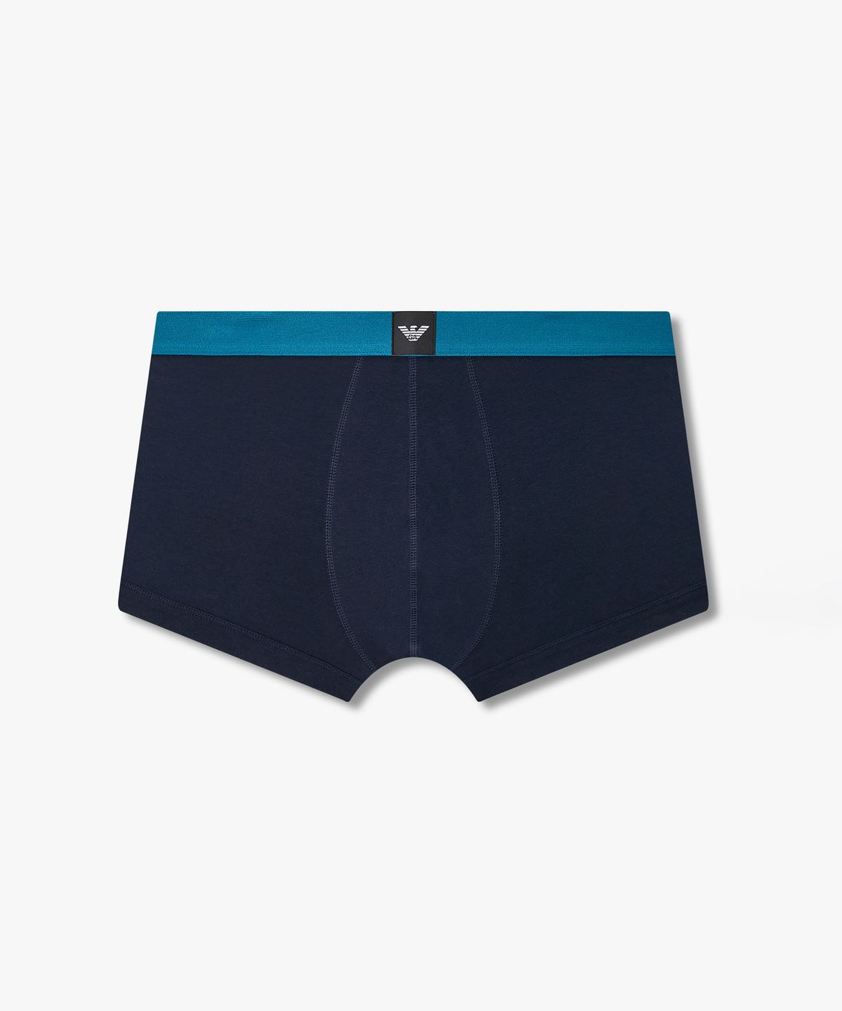 엠포리오 아르마니 언더웨어(EMPORIO ARMANI UNDERWEAR) 남성 배색 이글 로고 패치 드로즈_다크블루 08M6312029