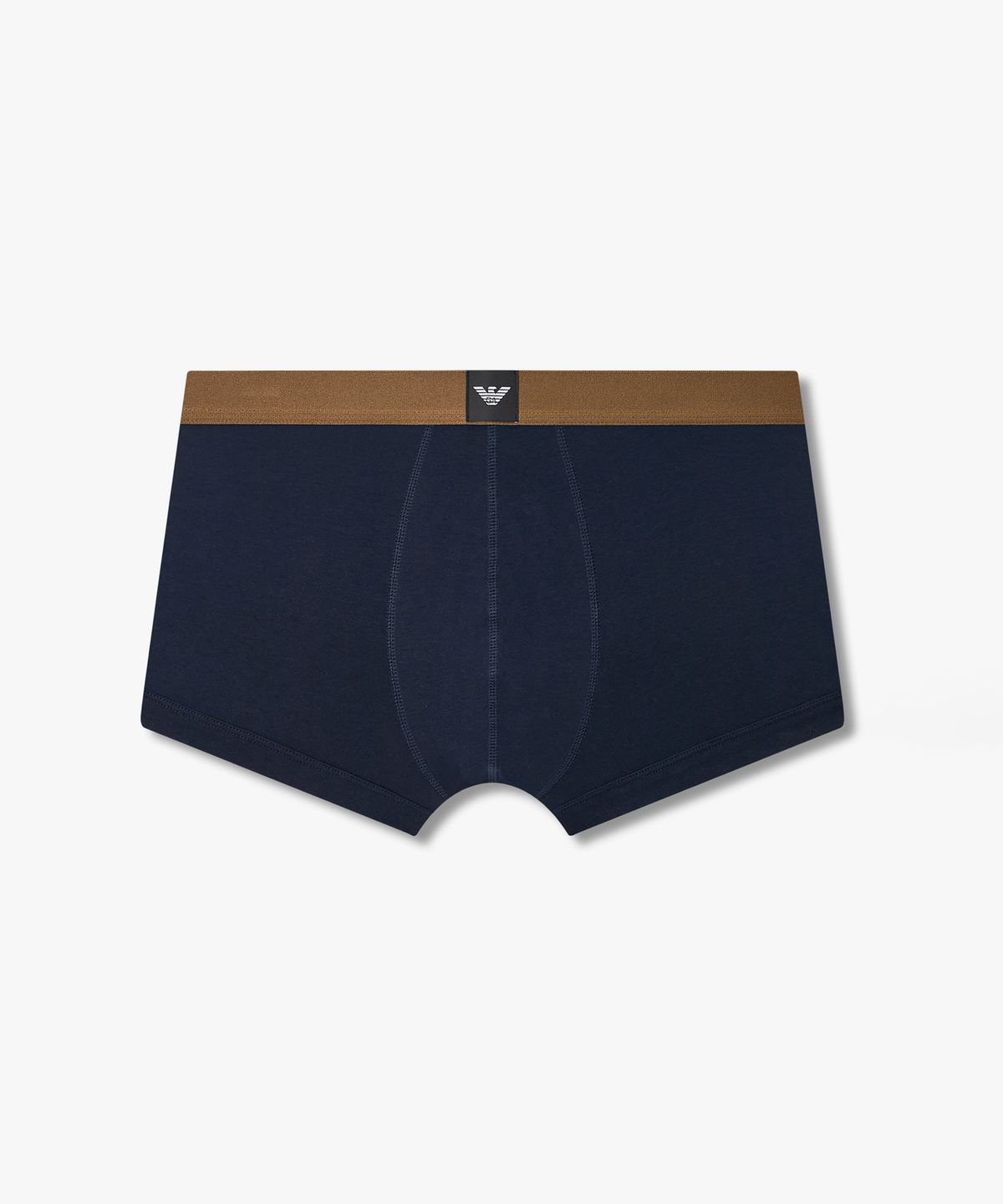 엠포리오 아르마니 언더웨어(EMPORIO ARMANI UNDERWEAR) 남성 배색 이글 로고 패치 드로즈_다크 네이비 08M6312026