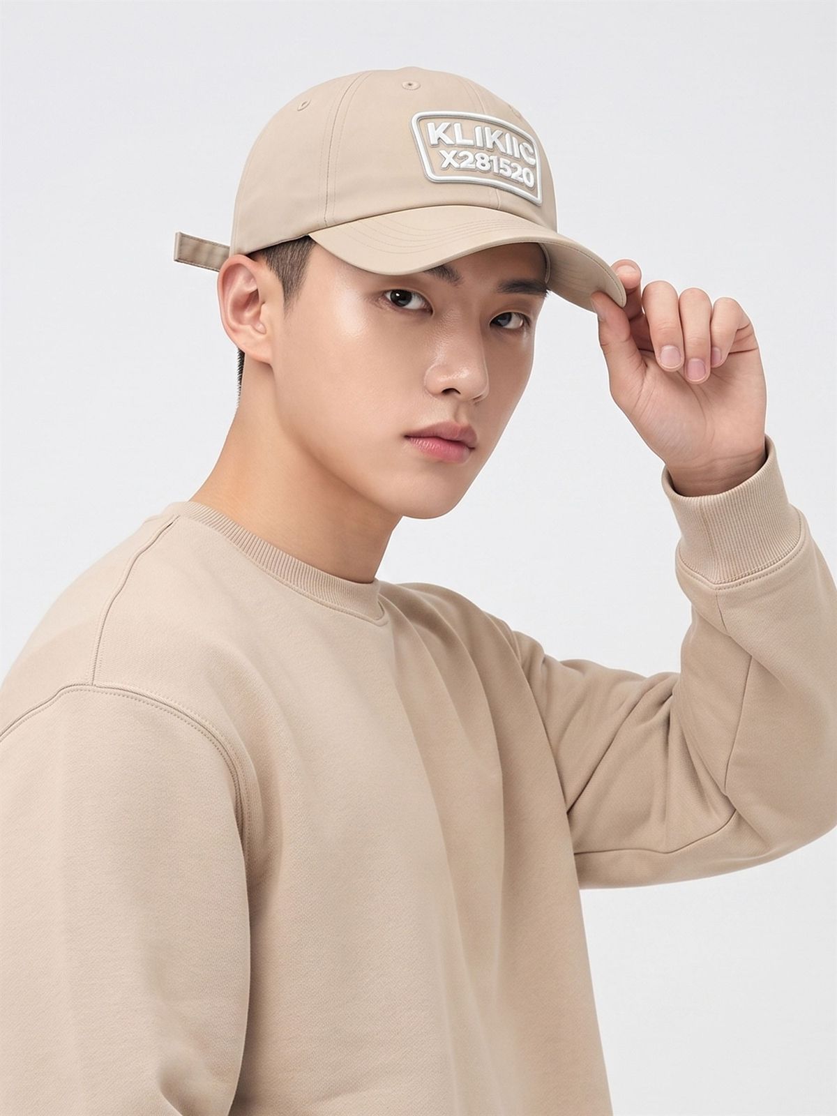 클리킥(KLIKIIC) 소프트 캡 베이직 라인 크림&크림 SBC-CCW