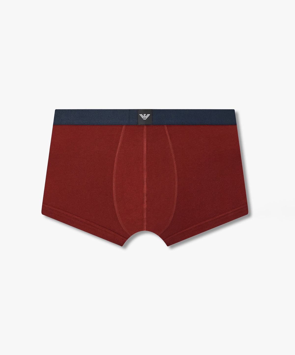 엠포리오 아르마니 언더웨어(EMPORIO ARMANI UNDERWEAR) 남성 배색 이글 로고 패치 드로즈_레드 08M6312024