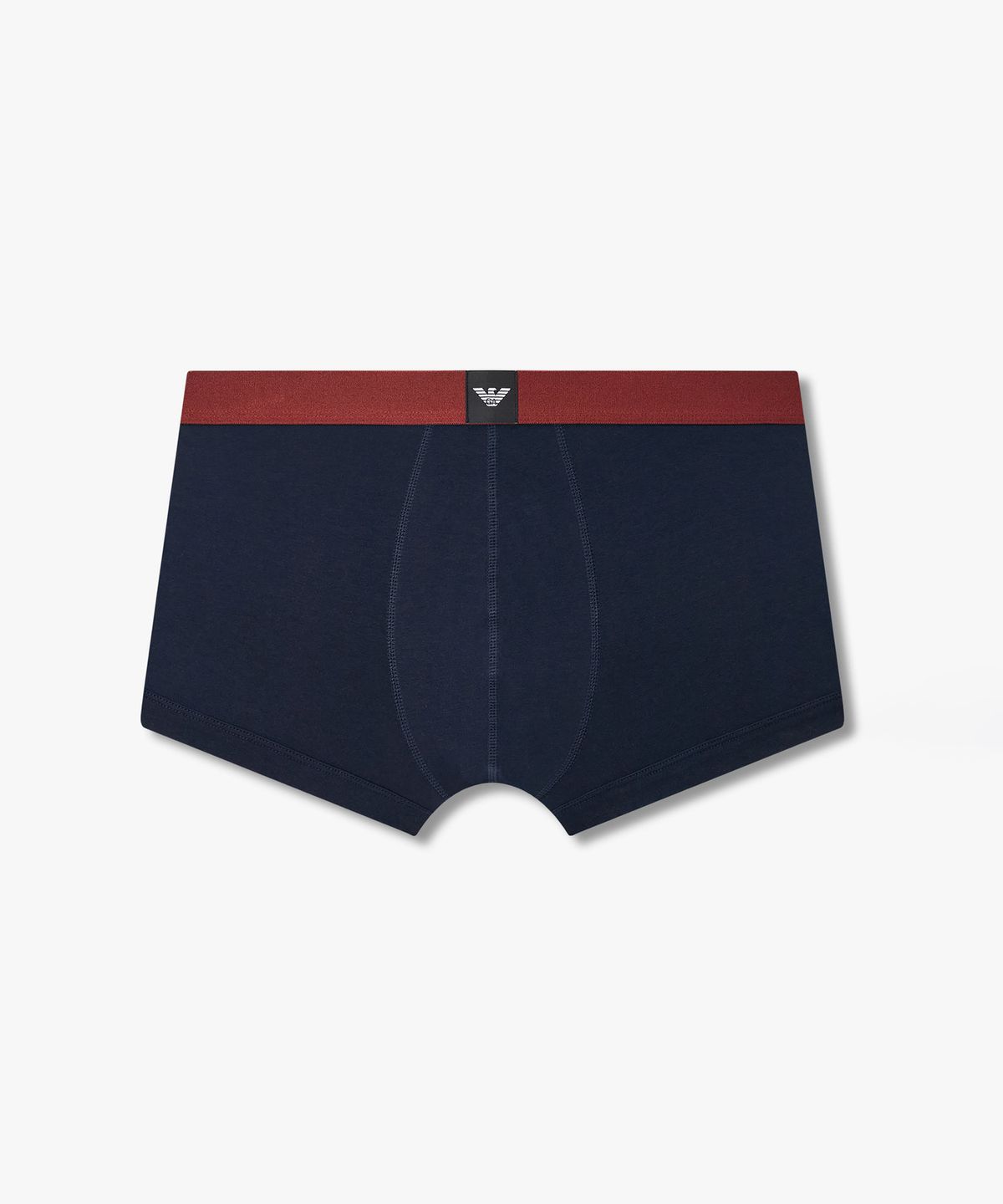 엠포리오 아르마니 언더웨어(EMPORIO ARMANI UNDERWEAR) 남성 배색 이글 로고 패치 드로즈_오션 08M6312023
