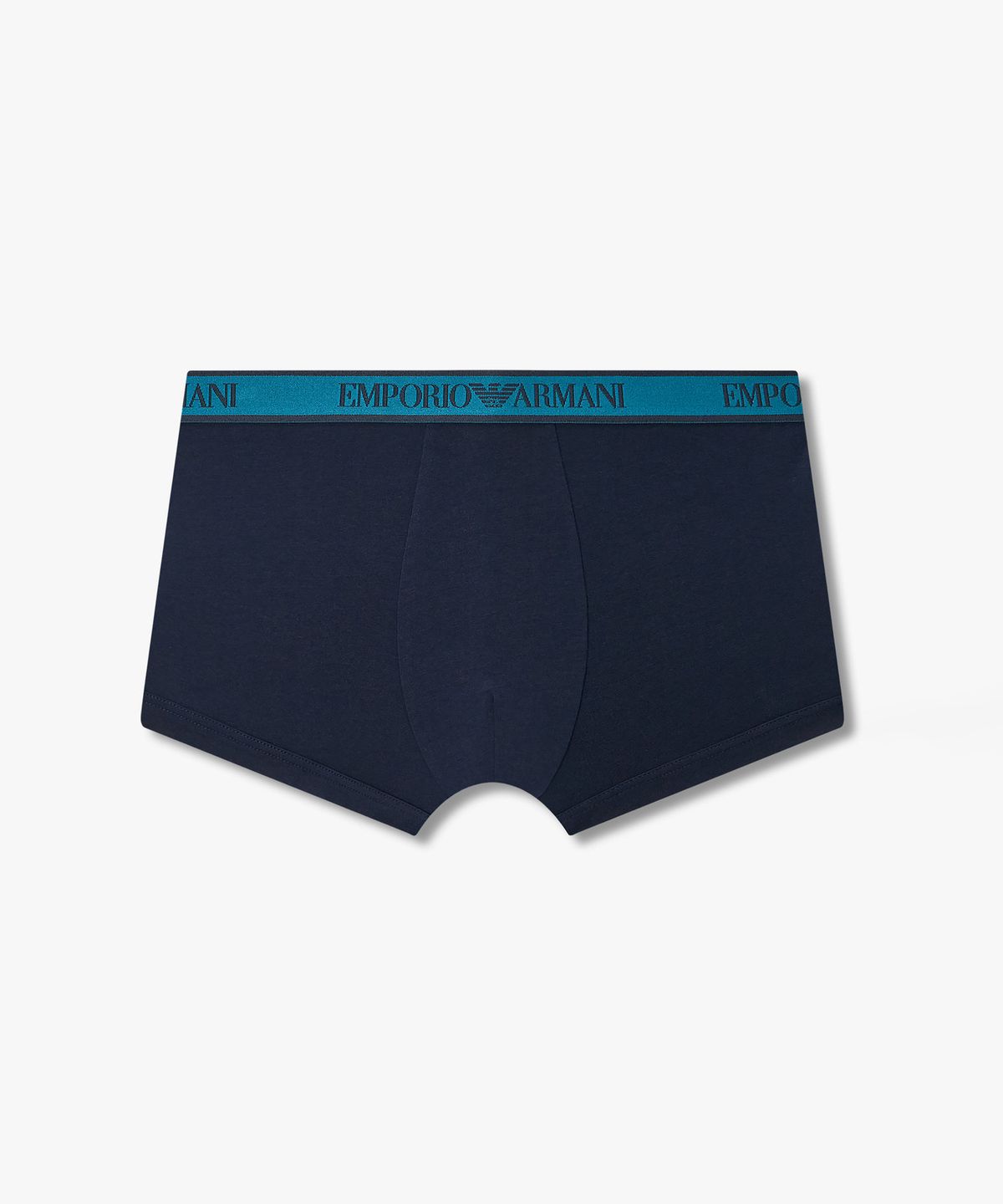 엠포리오 아르마니 언더웨어(EMPORIO ARMANI UNDERWEAR) 남성 배색 자카드 로고 밴딩 드로즈_네이비 08M6312019