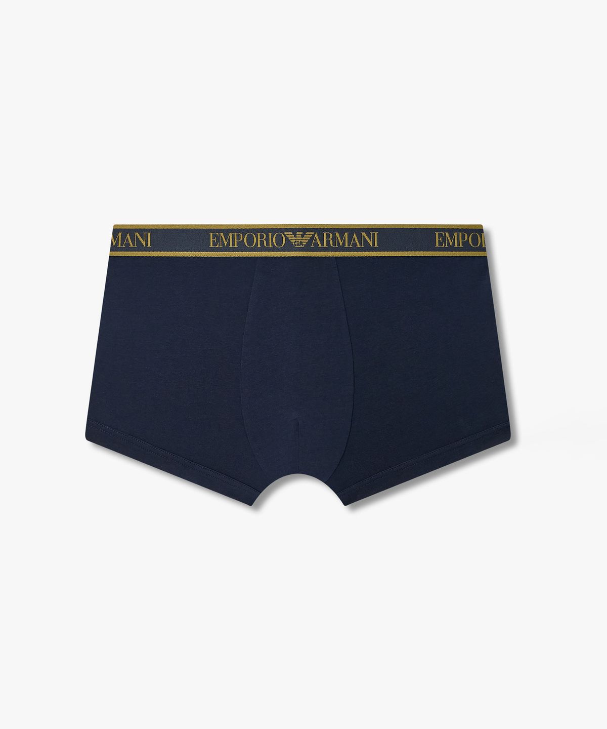 엠포리오 아르마니 언더웨어(EMPORIO ARMANI UNDERWEAR) 남성 배색 자카드 로고 밴딩 드로즈_다크 인디고 08M6312016