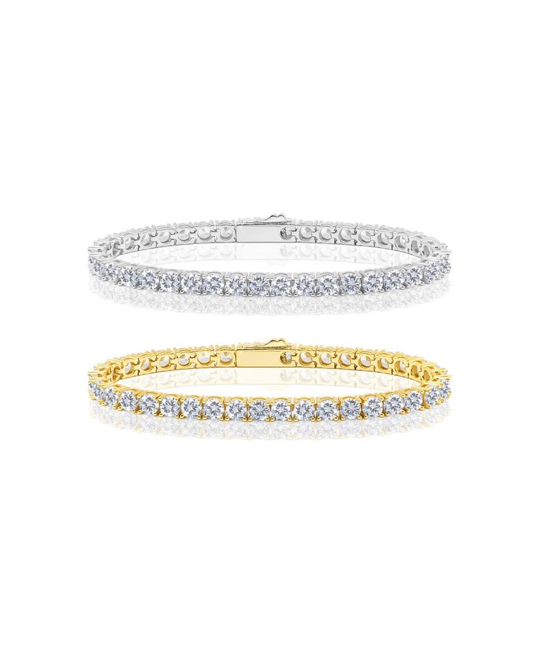 Ice tennis bracelet 4mm