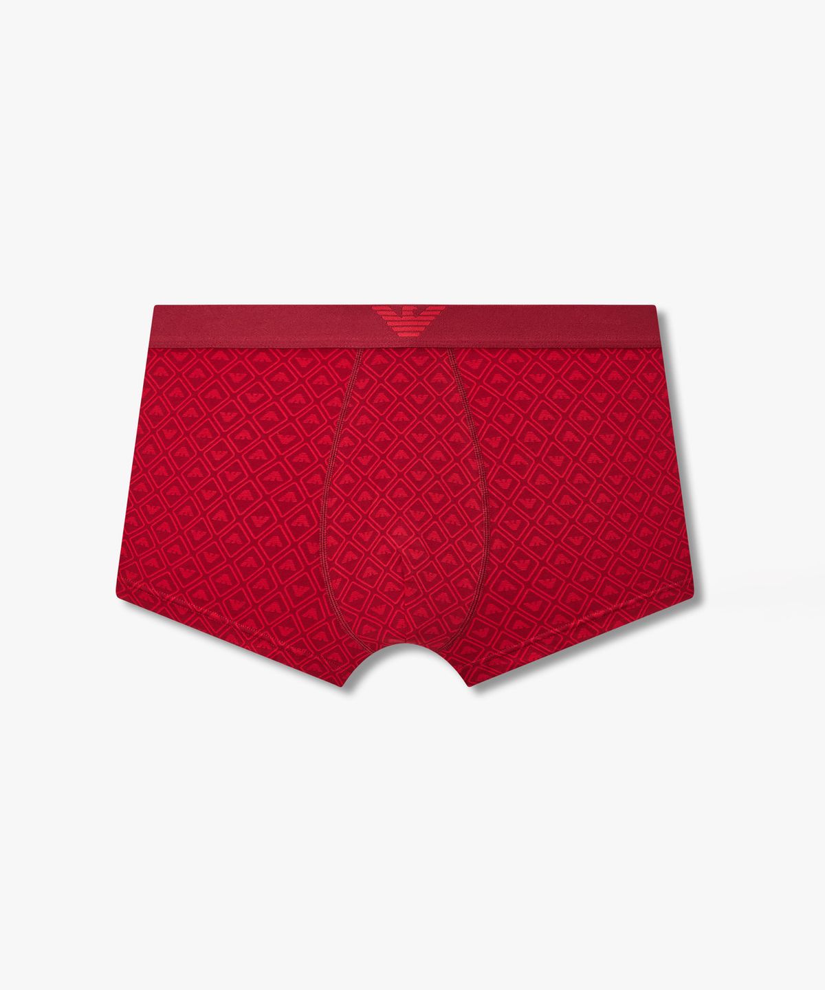 엠포리오 아르마니 언더웨어(EMPORIO ARMANI UNDERWEAR) 남성 올오버 이글 패턴 밴딩 드로즈_레드 0816312067