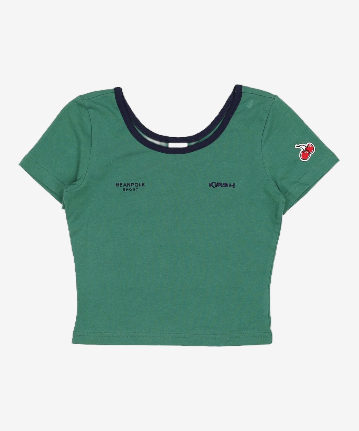 빈폴 스포츠(BEANPOLE SPORT) [BPS X KIRSH] U-NECK TEE - Green (BO9542W04M) FREE
