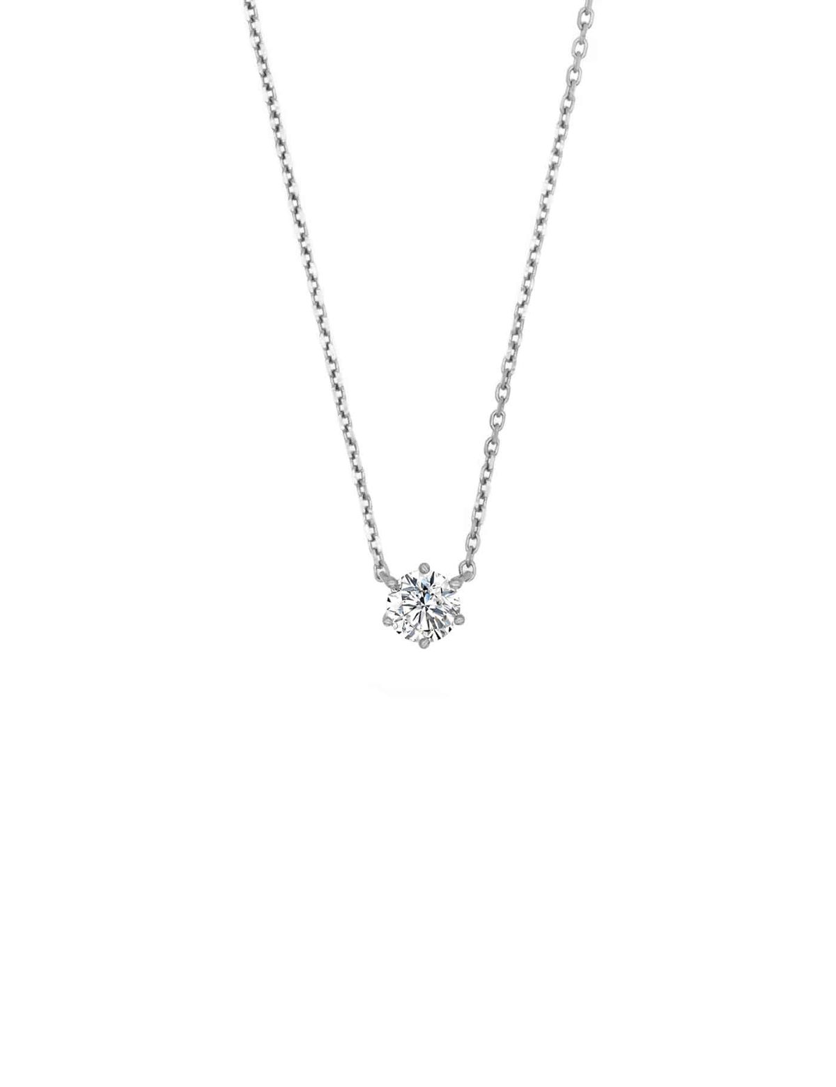아이스볼(ICEBALL) Ice carat 5.5mm necklace (WG)