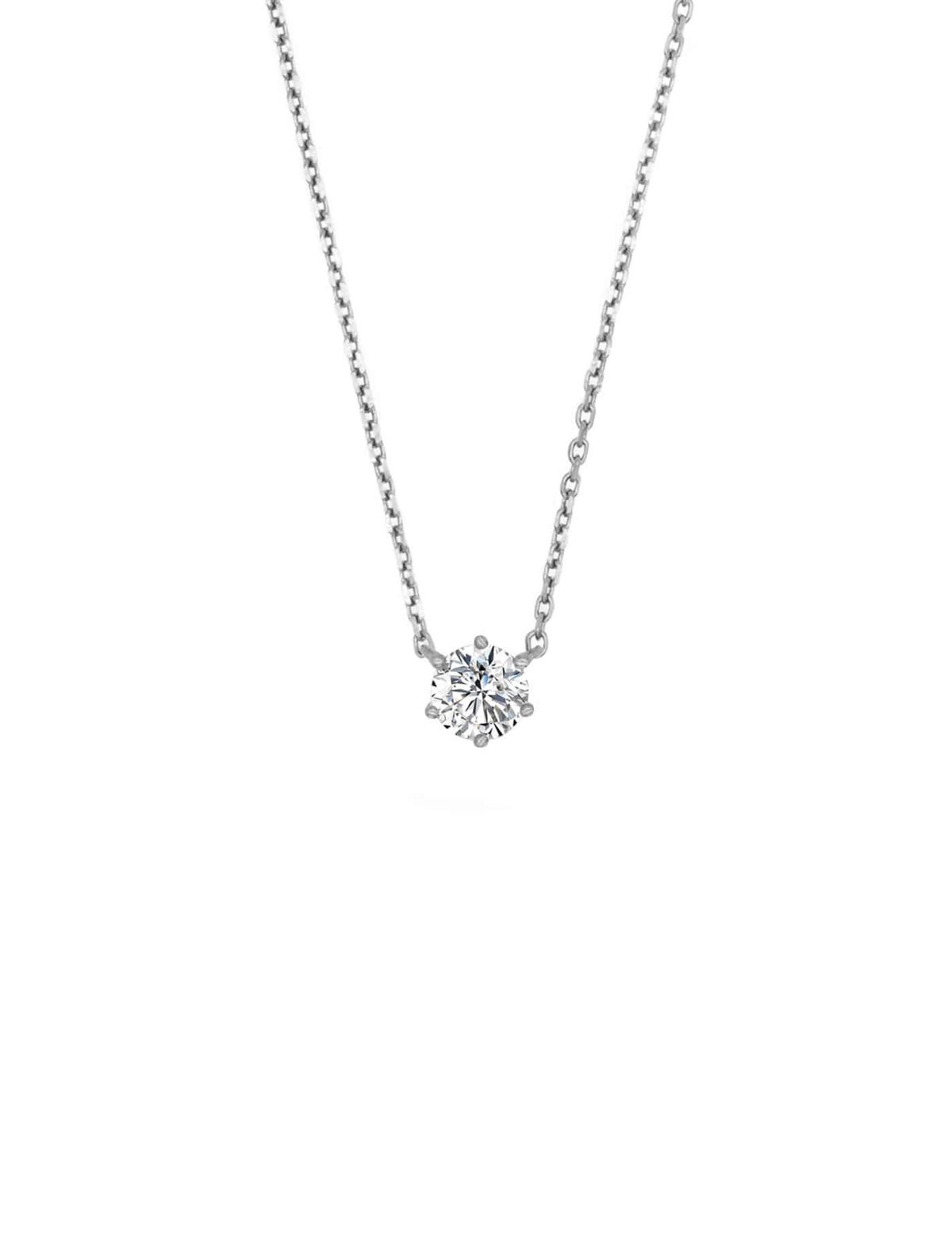 아이스볼(ICEBALL) Ice carat 7mm necklace (WG)