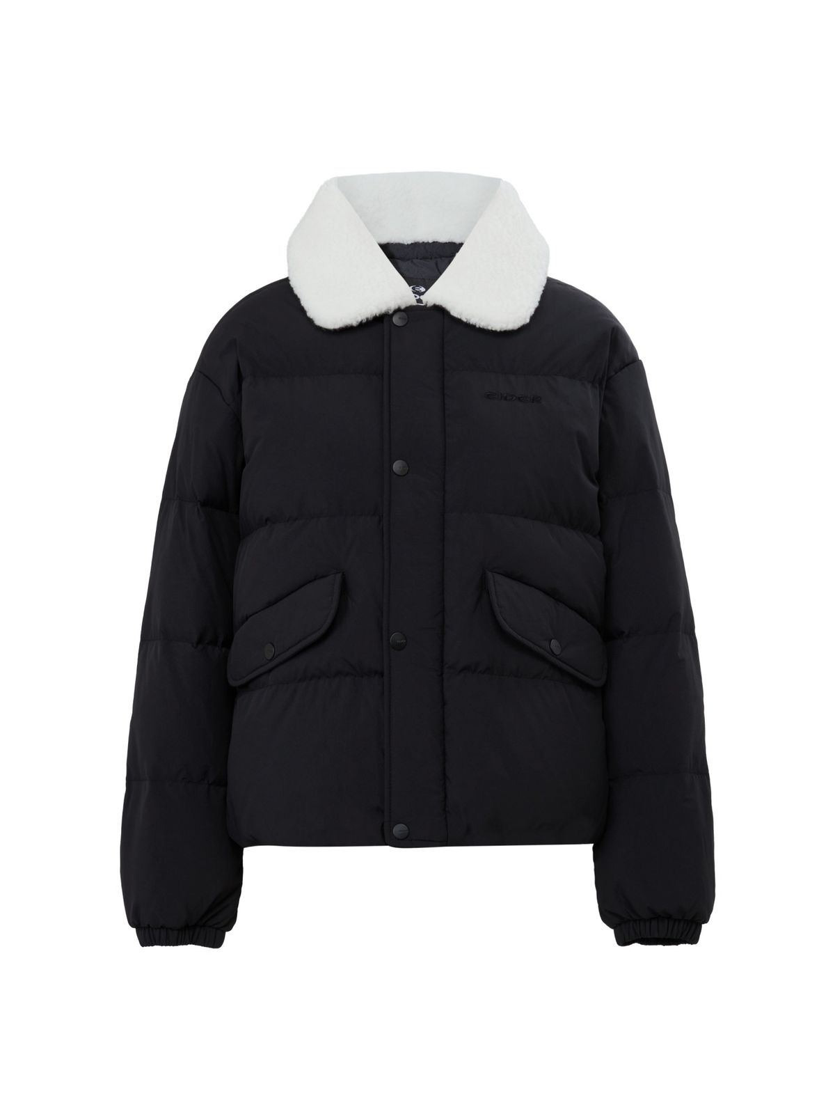 아이더(EIDER) POP 여성 부클 다운 자켓_Black