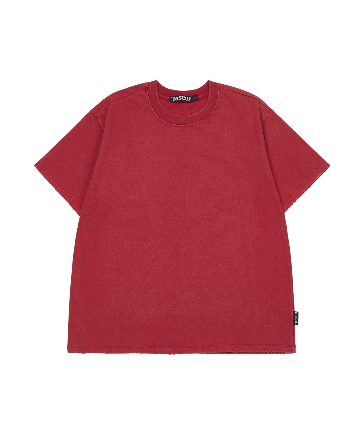 마사트(MASAT) Fade Short Sleeve _ Washed Red