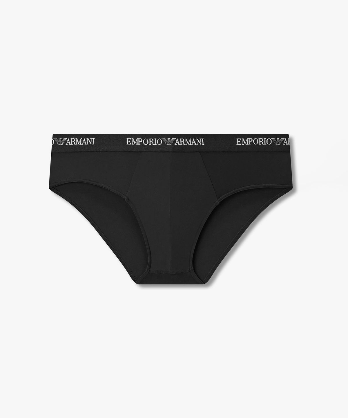 엠포리오 아르마니 언더웨어(EMPORIO ARMANI UNDERWEAR) 남성 나일론 블렌드 스트레치 브리프_블랙 0816311026