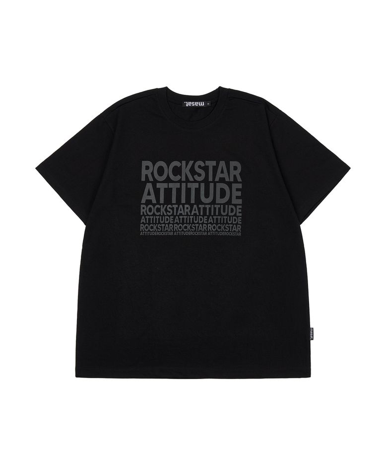 RockStar Attitude Short Sleeve_ Black