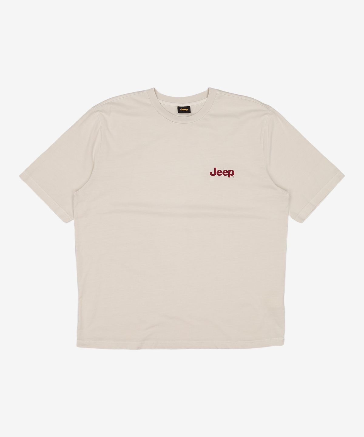 지프(JEEP) 피그먼트 M-Logo 그래픽 반팔티 (JQ5TSU673IV) XXL