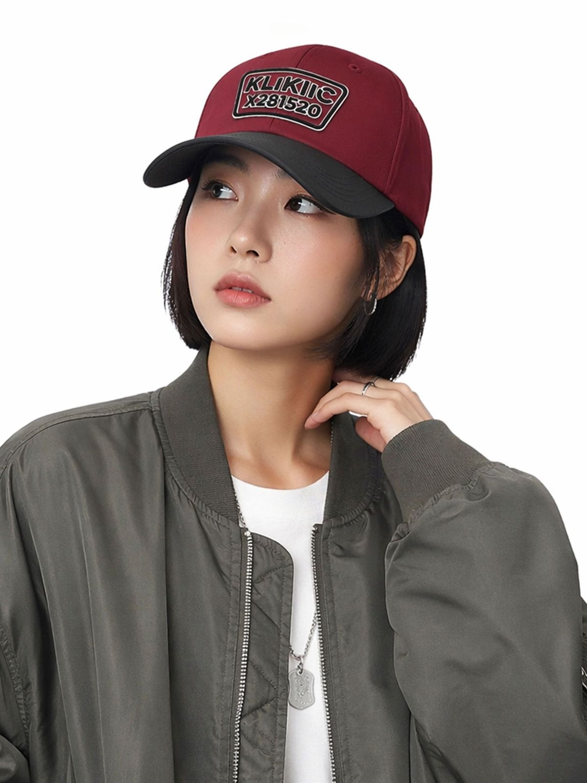클리킥(KLIKIIC) 소프트 캡 베이직 라인 블랙&레드 SBC-BRB