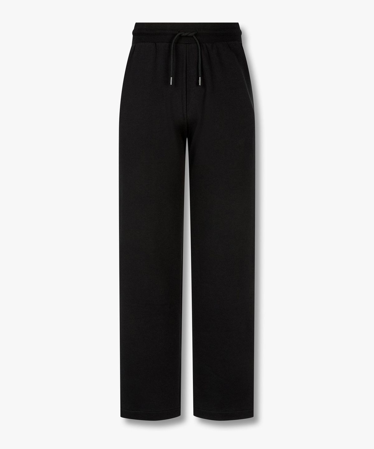엠포리오 아르마니 언더웨어(EMPORIO ARMANI UNDERWEAR) 남성 자수 로고 라운지 트랙 팬츠_블랙 0816332002