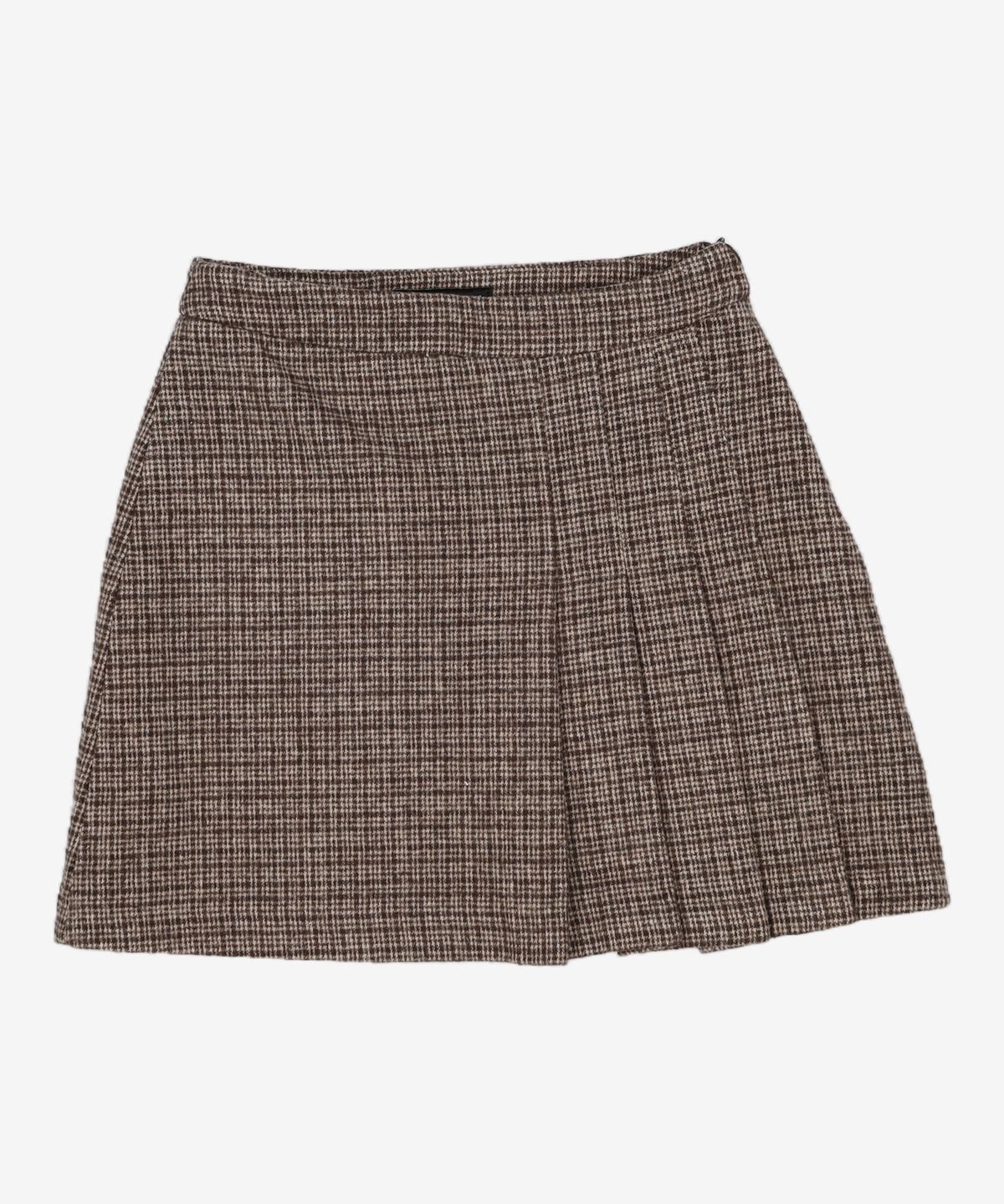 미쏘(MIXXO) 체크 플리츠 미니 스커트 MIWWHCV03G M