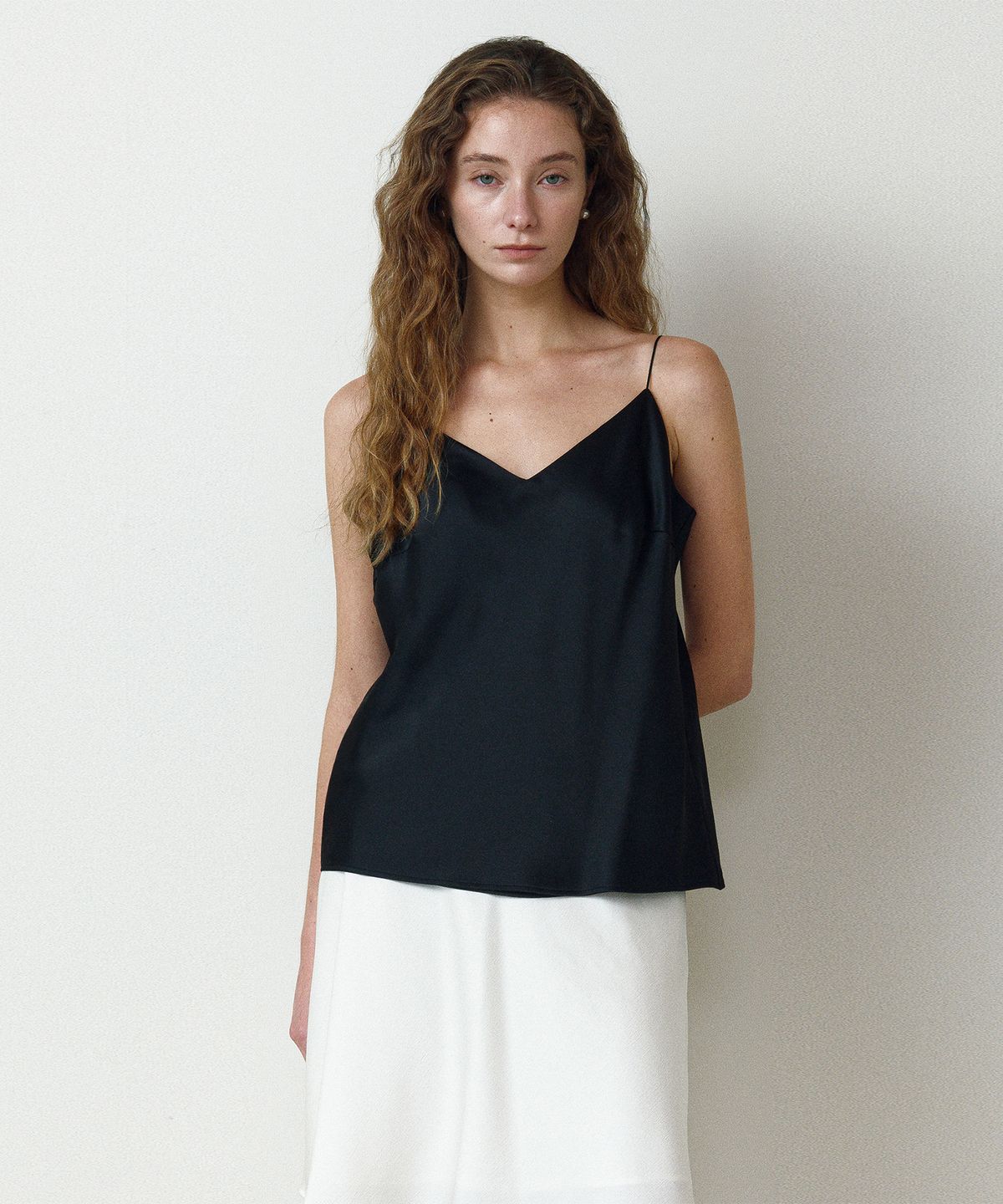 르네제이(RENEJ) Paul Satin slip sleeveless (5colors)