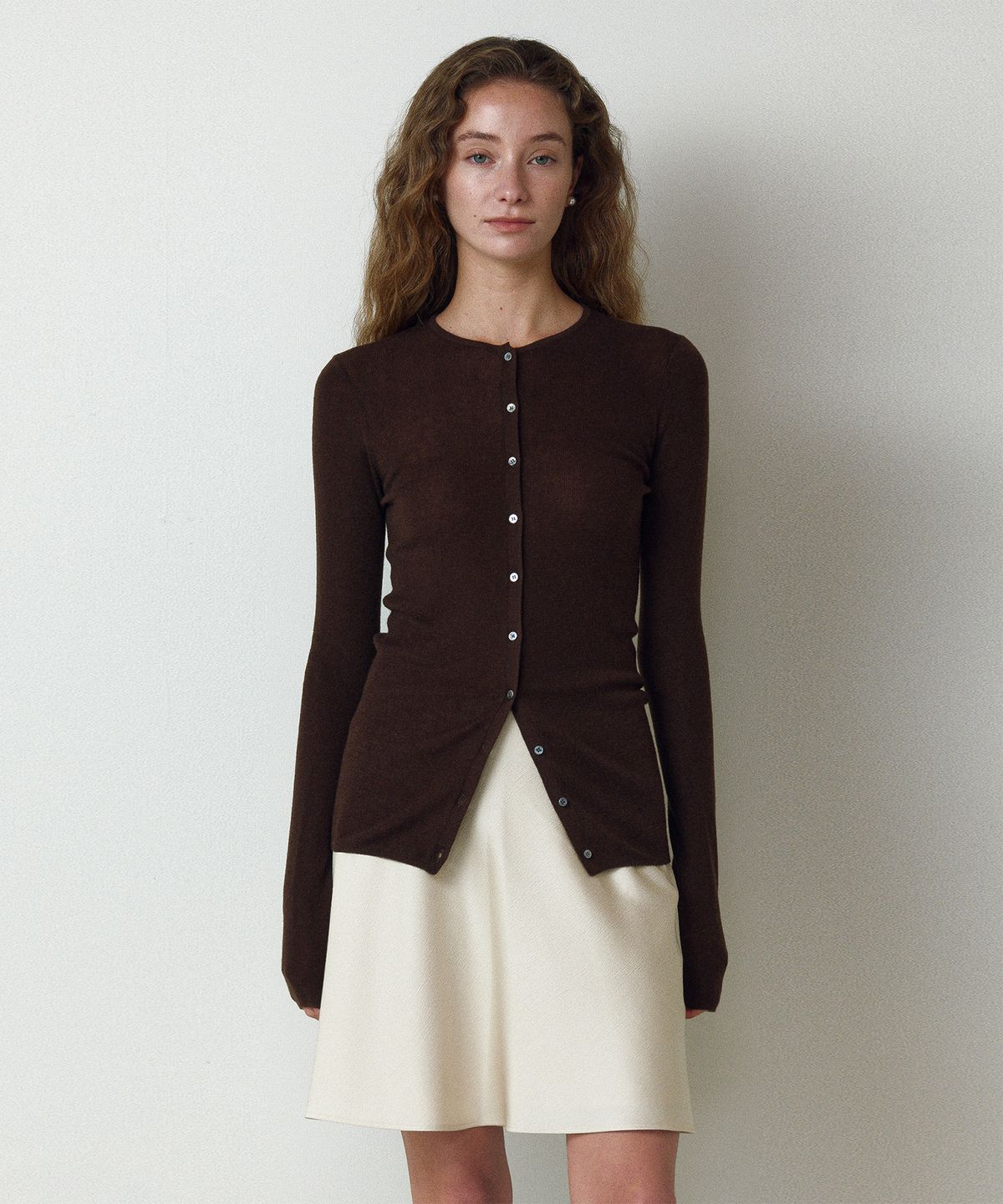 르네제이(RENEJ) Mellow Basic Knit Cardigan (4colors)