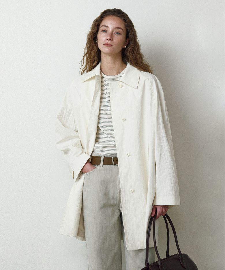 Bey Trench Coat-Cream (2colors)