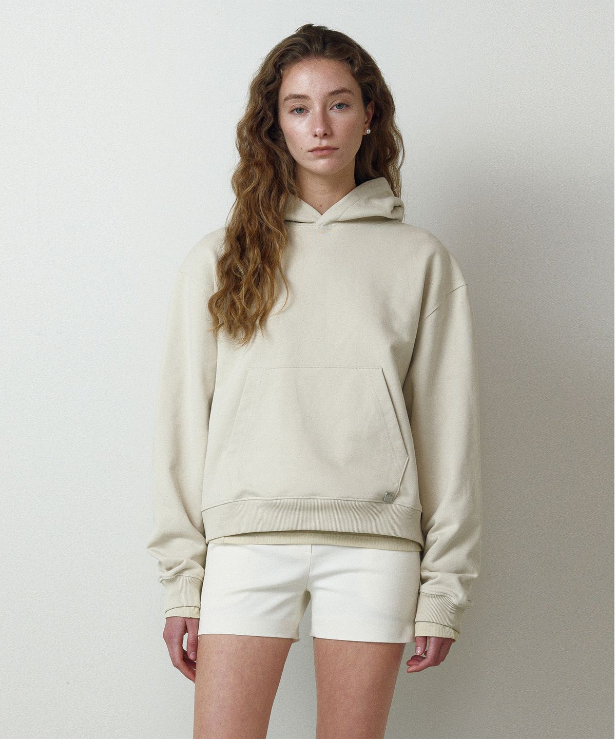 르네제이(RENEJ) Comfort Cotton Hoodie-Butter (2colors)